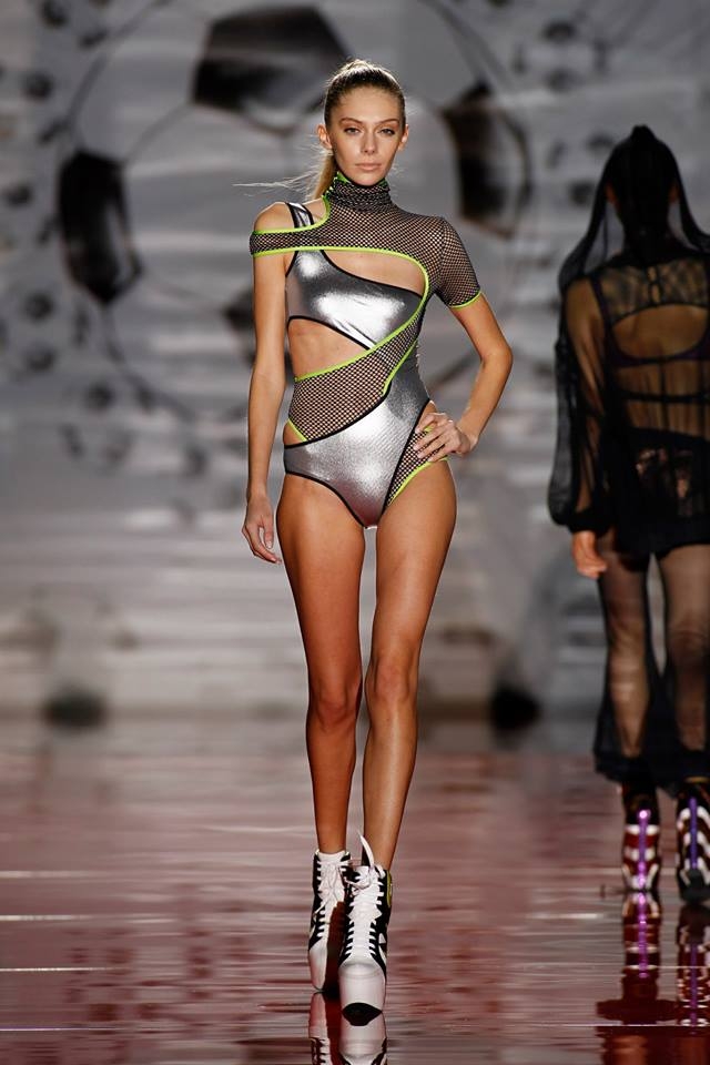 7일(현지시간) 스페인 마드리드에서 열린 현지 란제리 브랜드 안드레스 사르다(Andres Sarda) 2015/16 F/W 패션쇼. 사진=안드레스 사르다 공식 페이스북