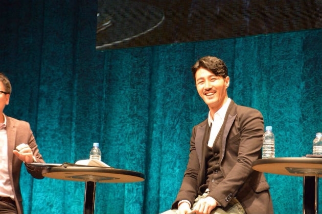 14일 일본 도쿄 롯폰기 블루시어터에서 열린 ‘차승원 팬미팅 인 재팬 밸런타인스 데이 스페셜’. 사진출처=YG 엔터테인먼트