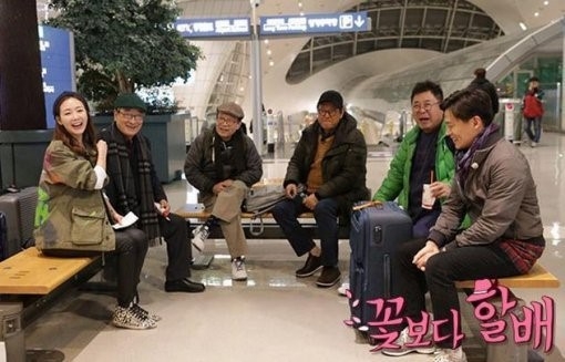 최지우 꽃보다 할배. tvN 영상캡쳐