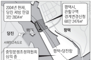 평택·당진항 매립지 관할권 ‘끝나지 않은 싸움’