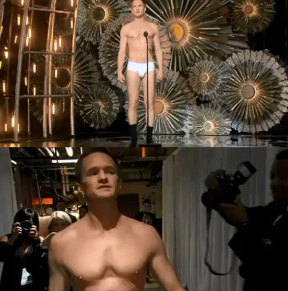 닐 패트릭 해리스, 제87회 아카데미 시상식 방송화면 캡처