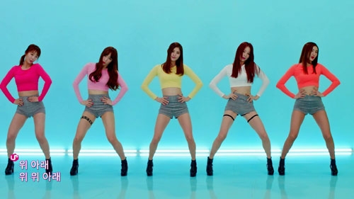 걸그룹 EXID ‘위 아래’ 스페셜 뮤비 심쿵버전