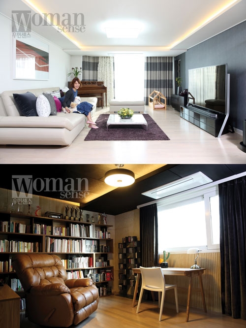 백지영 정석원 부부 두 번째 집 최초 공개  사진제공: 우먼센스 3월호