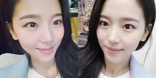 강한나, 초근접 꿀피부 셀카 공개. 사진제공: 판타지오