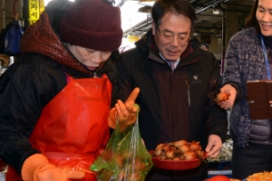 노량진수산시장 패류독소 검사