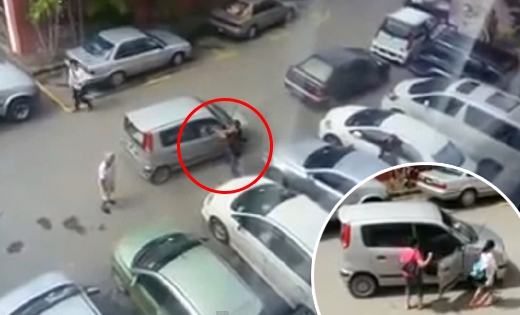 브레이크 채운 채 이중 주차한 여성 ‘낭패 본 사연은?’