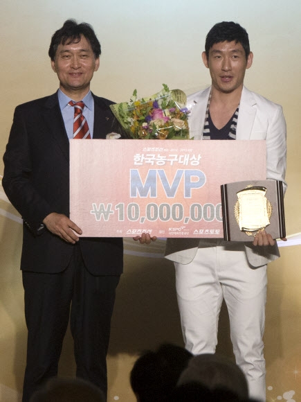 양동근, 2014-2015 한국농구대상 MVP