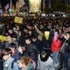 세월호 광화문, 차벽에 막힌 집회 참가자들…보수단체 “인양 옳지 않다”