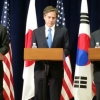 한·미·일 “북핵 등 협력” 과거사 문제는 ‘동상삼몽’