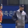한화 정범모 본 헤드 플레이, 판단실수로 결국..