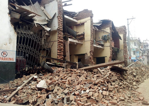 네팔 지진. 월드비전 제공