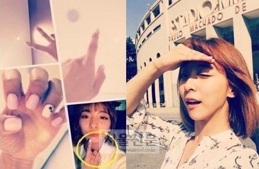 ‘황금락카 두통썼네’