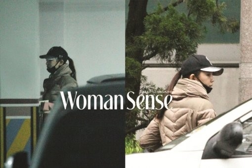 이태임 근황 포착. 우먼센스 제공