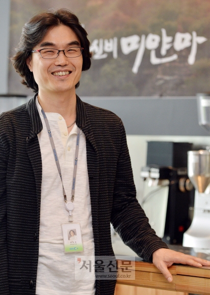 2년 전 ‘위대한 로마 3D’로 로마의 문명을 조명했던 EBS 정재응 PD가 이번에는 세계 최초로 미얀마의 고대 문명사를 카메라에 담았다. 박윤슬 기자 seul@seoul.co.kr 