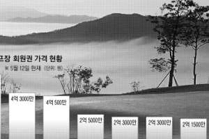 [골프 프리즘] 고가 골프회원권 내리막길 저가·대중제서 찾는 살 길