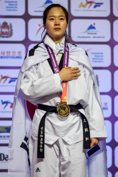 오혜리, 세계태권도선수권대회 여자 -73kg 금메달