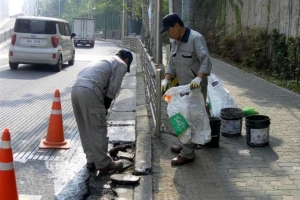 ‘총알 서대문’ 도로 파손 접수 → 4시간 안 돼 보수
