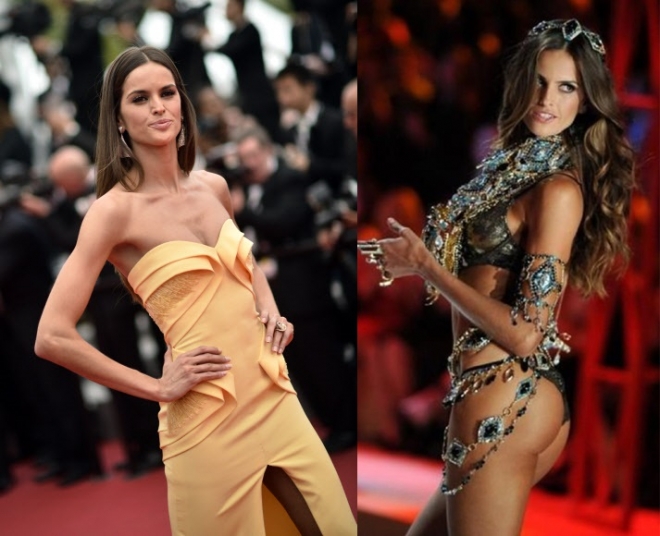 이자벨 굴라르, 2015년 5월20일 칸 국제영화제(왼쪽), 2012년 11월 8일 빅토리아 시크릿 패션쇼