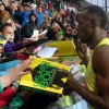 Usain Bolt(우사인 볼트)...after winning the men’s 200m race