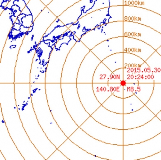 일본 규모 8.5 강진