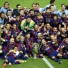 Barcelona’s team... winner of the UEFA Champions League