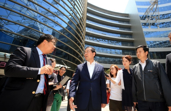 가든파이브 찾은 박원순 시장