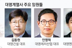 [재계 인맥 대해부 (4부) 뜨고 지는 기업&기업인 <22> 대명그룹] 김동현 대표, 주택·토목으로 사업 영역 확장