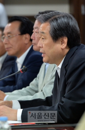 김무성 “메르스 사과 할 때 아니다. 퇴치 역량 집중해야”
