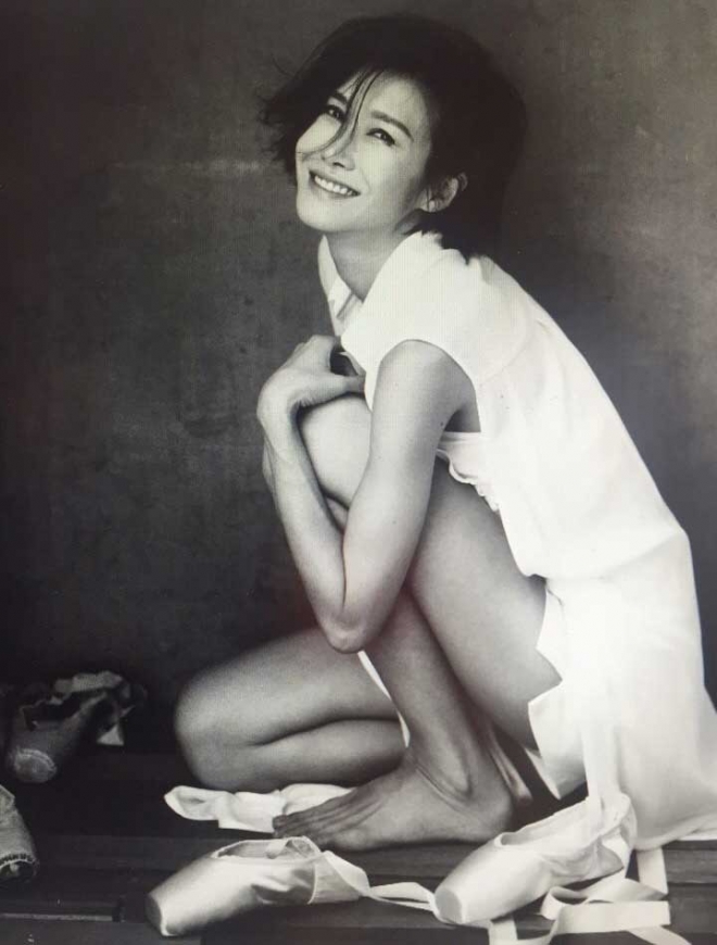 발레무용가 윤혜진 사진출처=우먼센스