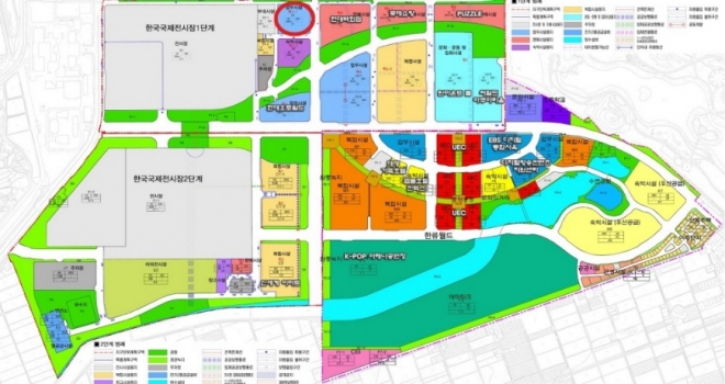 킨텍스 지원·활성화단지 내 업무시설 부지 최종 낙찰/ 고양시청 제공