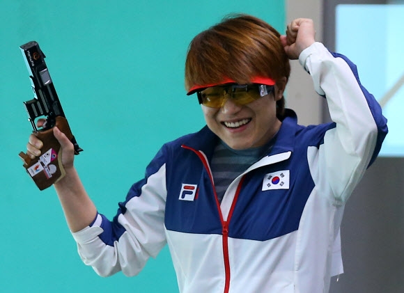 김지혜, 25m 권총 개인전 금메달…U대회 2관왕