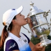 [US여자오픈 최종 순위] 전인지, 우승트로피에 “쪼옥..입맞추다”