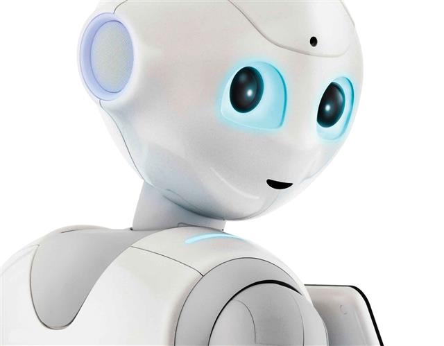 소프트뱅크의 감정인식 인간형 로봇 ‘페퍼’