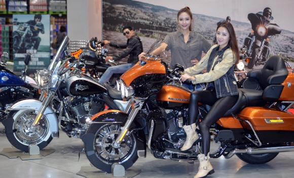 이마트에 뜬 할리 데이비슨