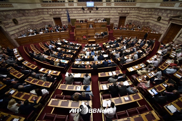그리스 의회. ⓒ AFPBBNews=News1