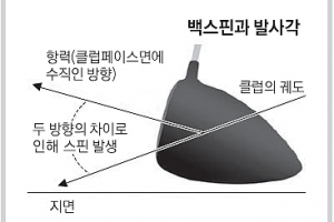 [최병규 전문기자의 골프는 과학이다] ⑮ 백스핀과 발사각