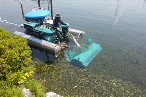 특허 신기술로 호수 바닥 퇴적물 약품 안 쓰고 말끔히