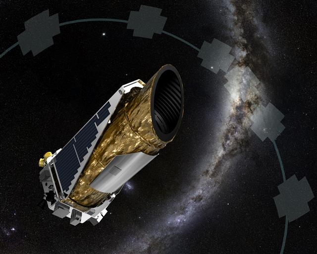 미국항공우주국의 ‘케플러 우주망원경’ 가상도