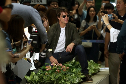 7번째 한국 찾은 톰 크루즈