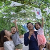 광복 70주년 ‘태극기 터널’