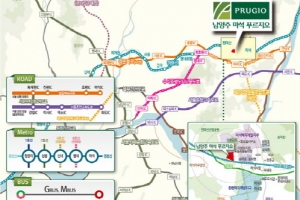 더 빨라지는 서울 출퇴근, 마석 첫 브랜드 아파트 ‘남양주 마석 푸르지오’