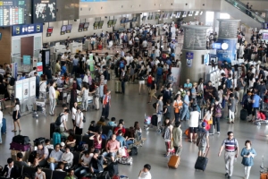 김해공항 올 상반기 여객증가율 전국 1위