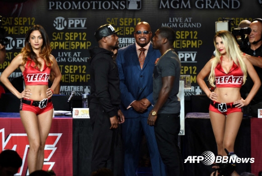 메이웨더와 베르토의 세기 대결, 9월 12일...공식기자회견..