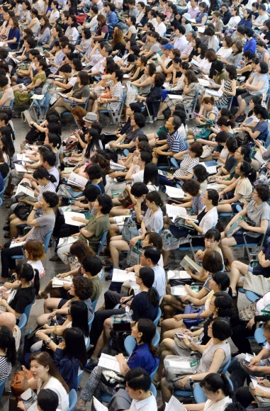 더위보다 뜨겁다, 대입 수시 설명회