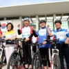여야 의원 자전거 국토순례 출발