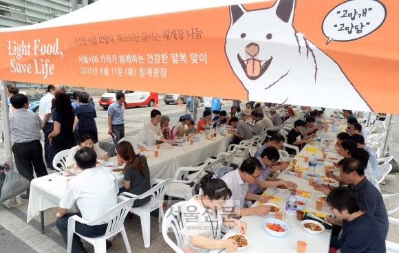 개·닭고기 없는 건강한 보양식 채개장 맛보세요 