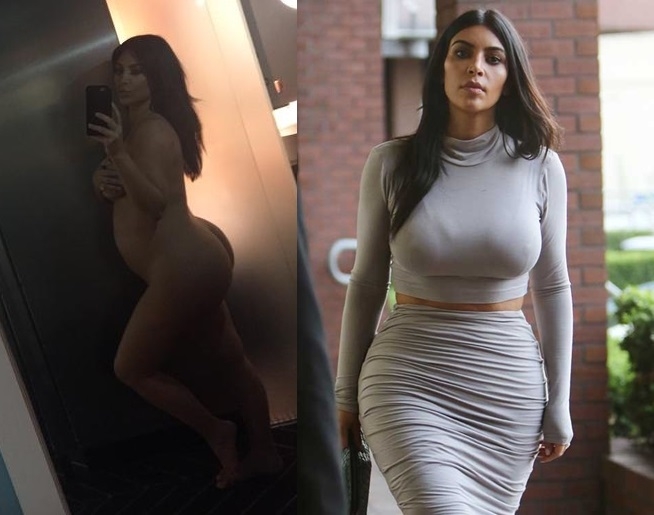 킴 카다시안(왼쪽-인스타그램, 오른쪽-스플래시)