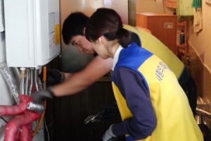 [올라갑니다  우리이웃 입꼬리] 영등포, 취약계층 200가구 보일러 점검