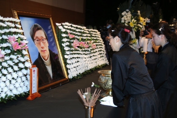 ‘총장 직선제 요구’ 고현철 부산대 교수 영결식