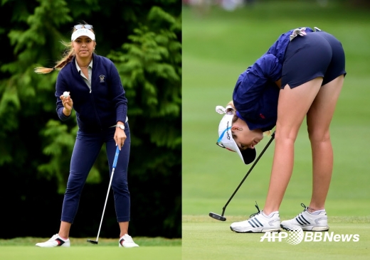 폴라 크리머, “자신있게 볼을 놓았다가...어이구....”